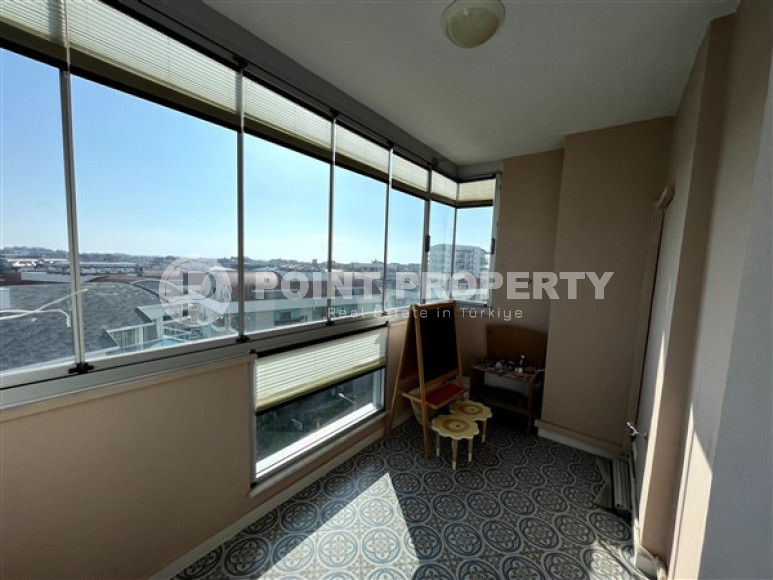 Комфортабельная квартира площадью 120 м2 в районе Джикджилли, Аланья, на 6 этаже комплекса-id-3014-фото-8