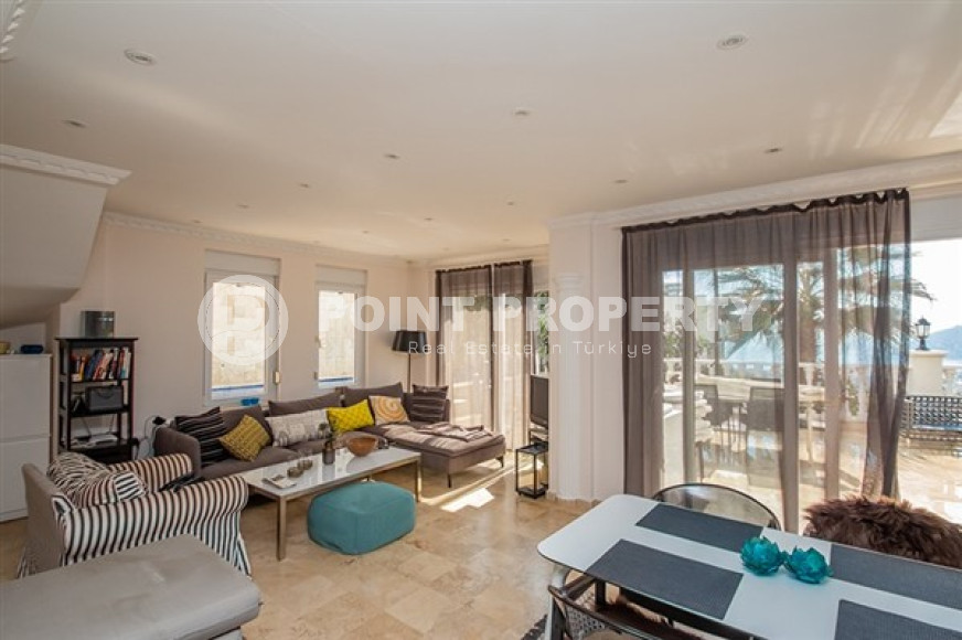 Роскошная вилла 170 м2 в районе Джикджилли, Аланья, на некотором удалении от Средиземного моря-id-3015-фото-4