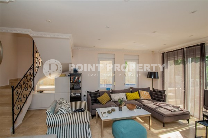 Роскошная вилла 170 м2 в районе Джикджилли, Аланья, на некотором удалении от Средиземного моря-id-3015-фото-7