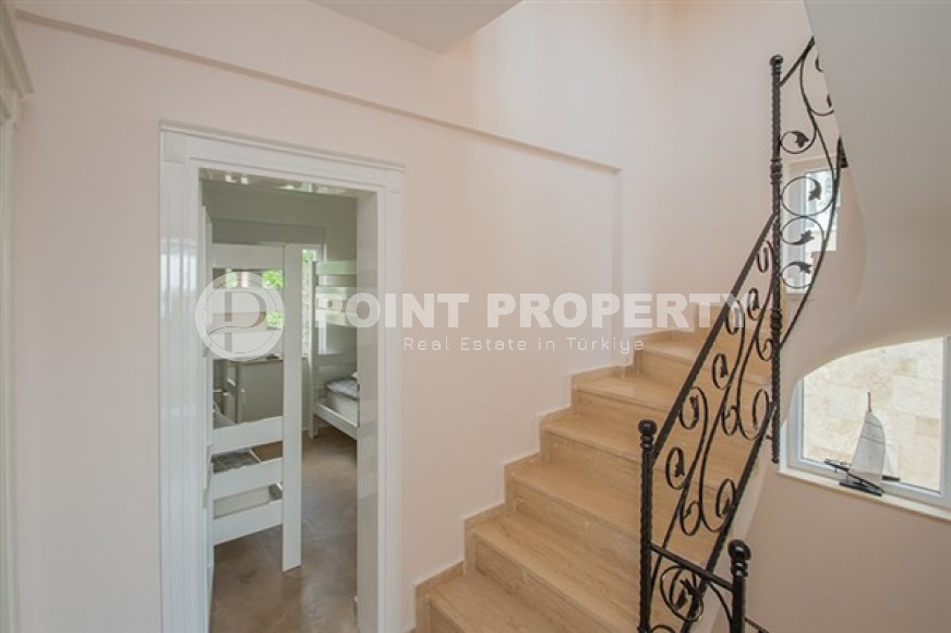 Роскошная вилла 170 м2 в районе Джикджилли, Аланья, на некотором удалении от Средиземного моря-id-3015-фото-12