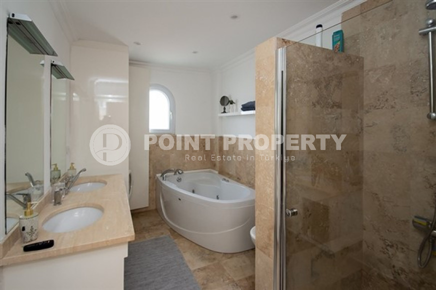 Роскошная вилла 170 м2 в районе Джикджилли, Аланья, на некотором удалении от Средиземного моря-id-3015-фото-14