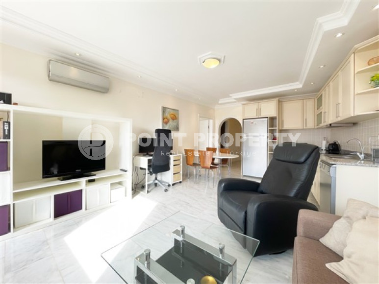 Великолепные апартаменты 110 м2 в 650 метрах от моря, Тосмур, Аланья, с отличной инфраструктурой комплекса-id-3017-фото-4