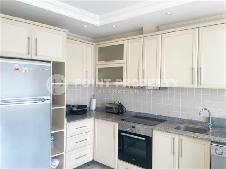 Великолепные апартаменты 110 м2 в 650 метрах от моря, Тосмур, Аланья, с отличной инфраструктурой комплекса-id-3017-фото-5