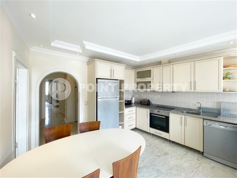 Великолепные апартаменты 110 м2 в 650 метрах от моря, Тосмур, Аланья, с отличной инфраструктурой комплекса-id-3017-фото-6