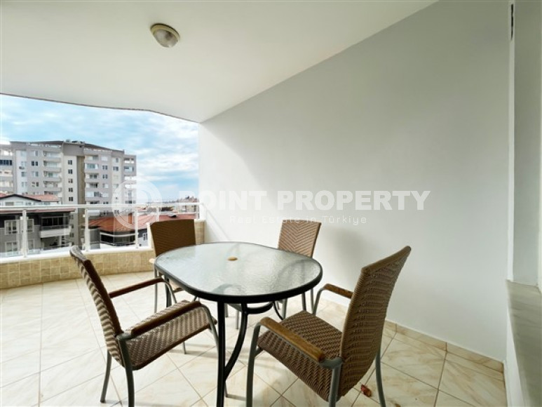 Великолепные апартаменты 110 м2 в 650 метрах от моря, Тосмур, Аланья, с отличной инфраструктурой комплекса-id-3017-фото-9