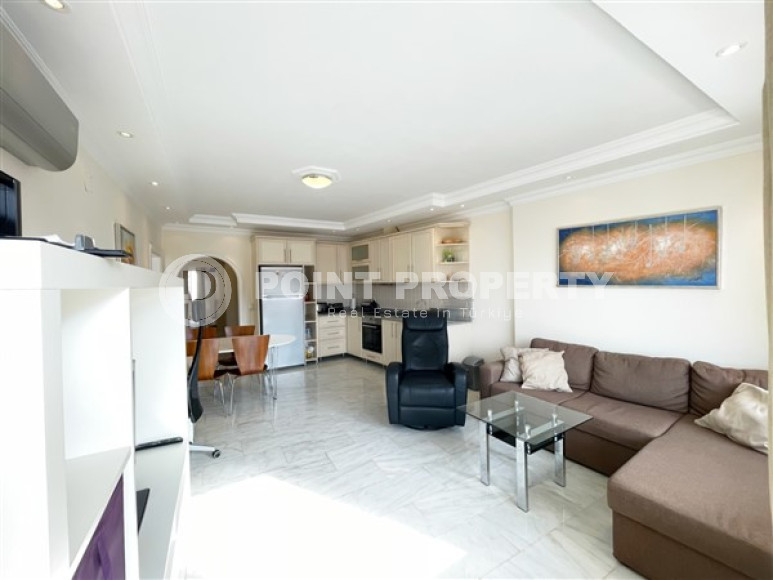 Великолепные апартаменты 110 м2 в 650 метрах от моря, Тосмур, Аланья, с отличной инфраструктурой комплекса-id-3017-фото-10