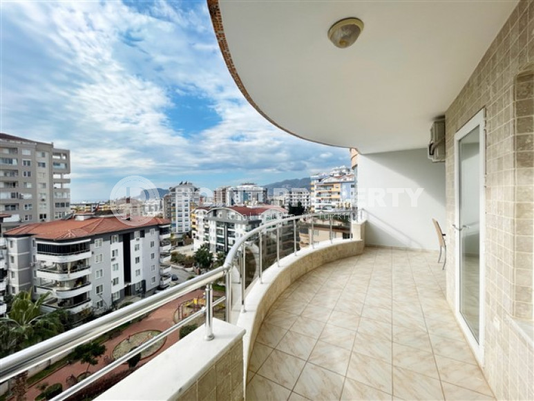 Великолепные апартаменты 110 м2 в 650 метрах от моря, Тосмур, Аланья, с отличной инфраструктурой комплекса-id-3017-фото-12