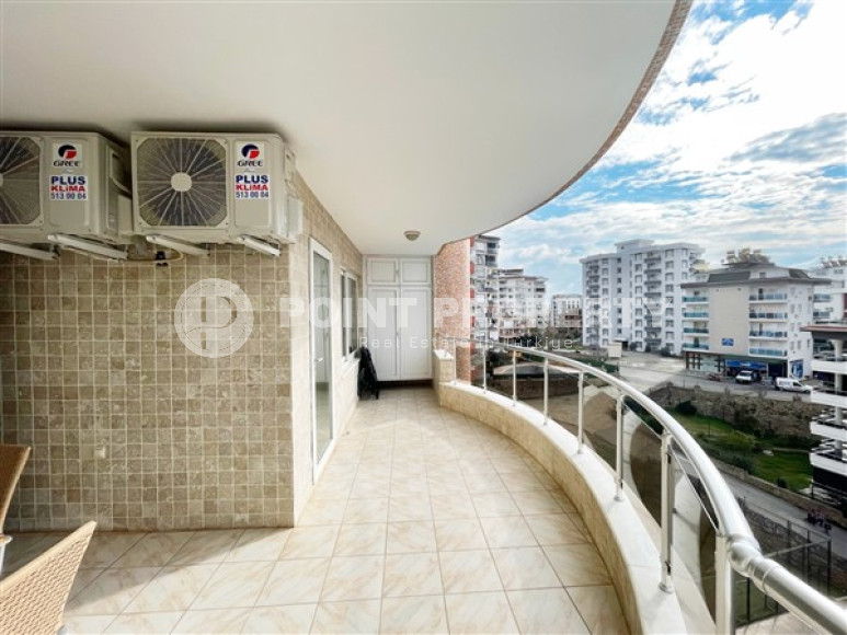 Великолепные апартаменты 110 м2 в 650 метрах от моря, Тосмур, Аланья, с отличной инфраструктурой комплекса-id-3017-фото-15