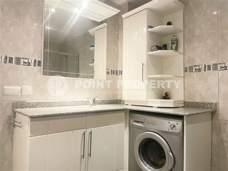 Великолепные апартаменты 110 м2 в 650 метрах от моря, Тосмур, Аланья, с отличной инфраструктурой комплекса-id-3017-фото-18