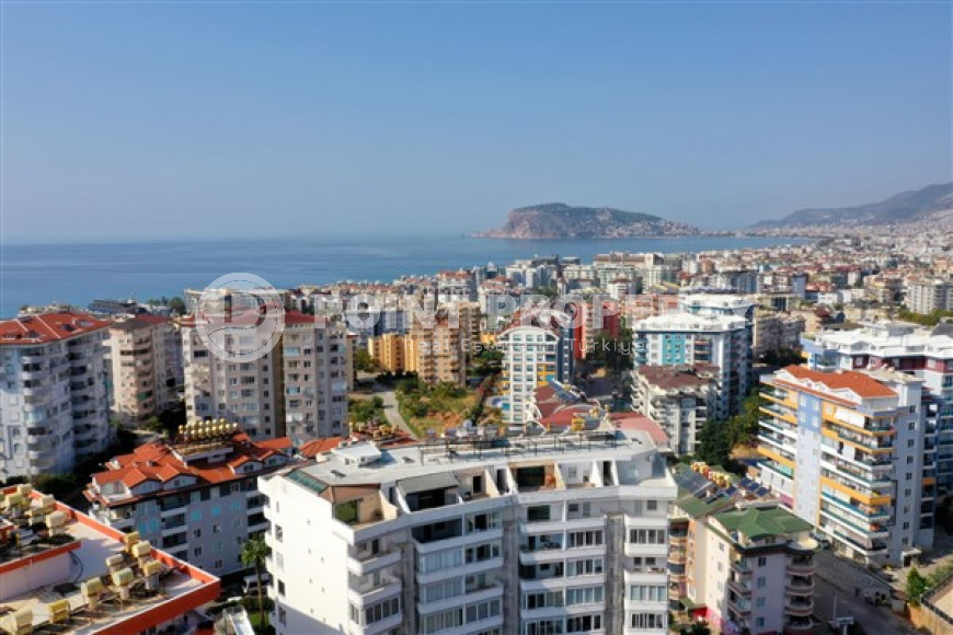 Великолепные апартаменты 110 м2 в 650 метрах от моря, Тосмур, Аланья, с отличной инфраструктурой комплекса-id-3017-фото-33