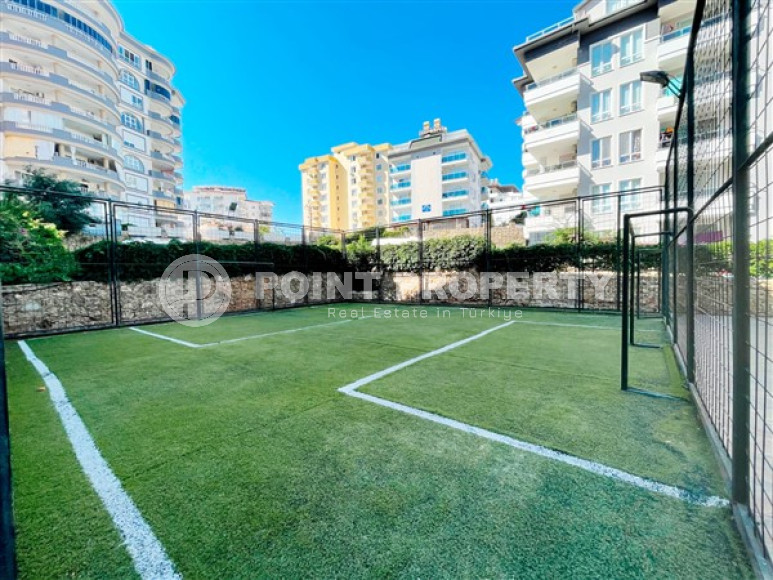 Великолепные апартаменты 110 м2 в 650 метрах от моря, Тосмур, Аланья, с отличной инфраструктурой комплекса-id-3017-фото-41