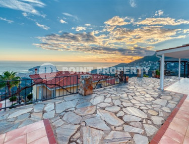 Меблированная частная вилла 4+1, 280м², с собственным бассейном в горном районе Алании Тепе-id-1616-фото-3