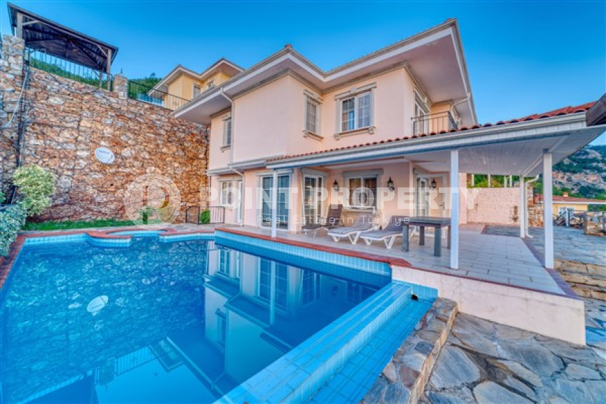 Меблированная частная вилла 4+1, 280м², с собственным бассейном в горном районе Алании Тепе-id-1616-фото-6