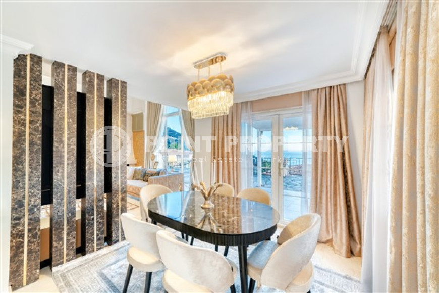 Меблированная частная вилла 4+1, 280м², с собственным бассейном в горном районе Алании Тепе-id-1616-фото-13