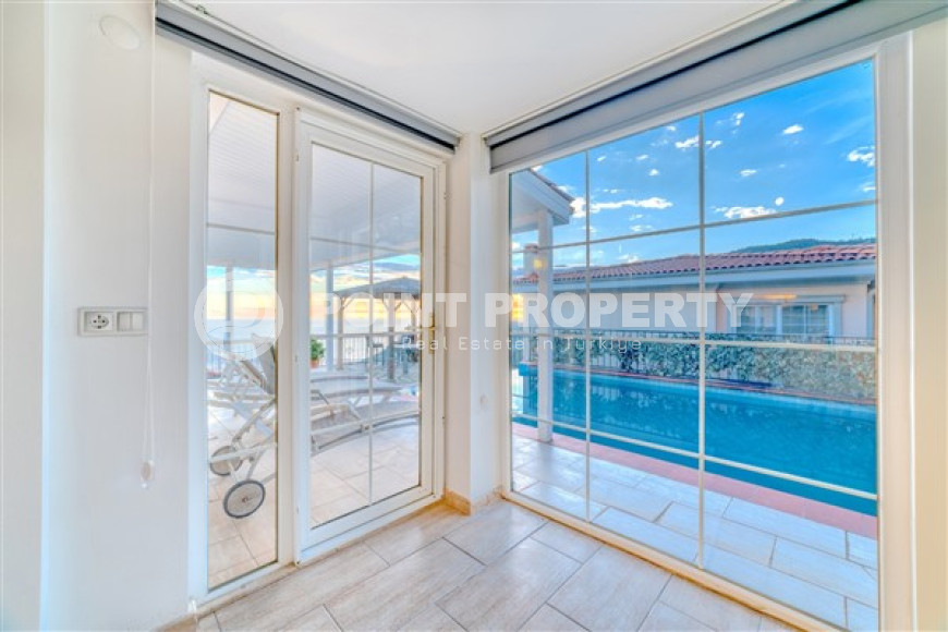 Меблированная частная вилла 4+1, 280м², с собственным бассейном в горном районе Алании Тепе-id-1616-фото-16