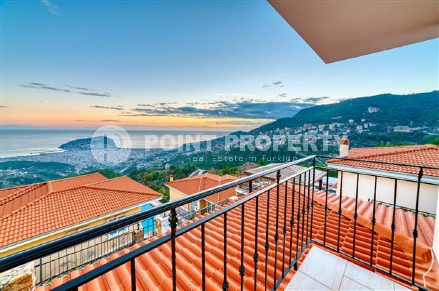 Меблированная частная вилла 4+1, 280м², с собственным бассейном в горном районе Алании Тепе-id-1616-фото-32