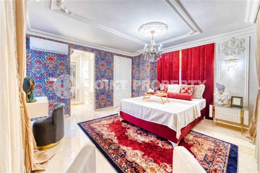 Меблированная частная вилла 4+1, 280м², с собственным бассейном в горном районе Алании Тепе-id-1616-фото-33