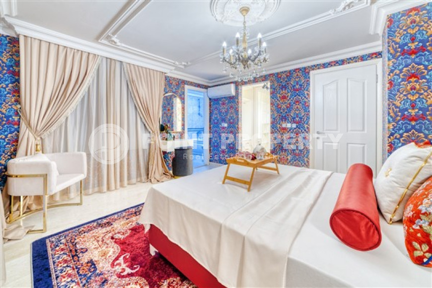 Меблированная частная вилла 4+1, 280м², с собственным бассейном в горном районе Алании Тепе-id-1616-фото-34