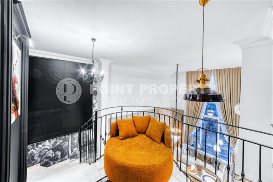 Меблированная частная вилла 4+1, 280м², с собственным бассейном в горном районе Алании Тепе-id-1616-фото-38