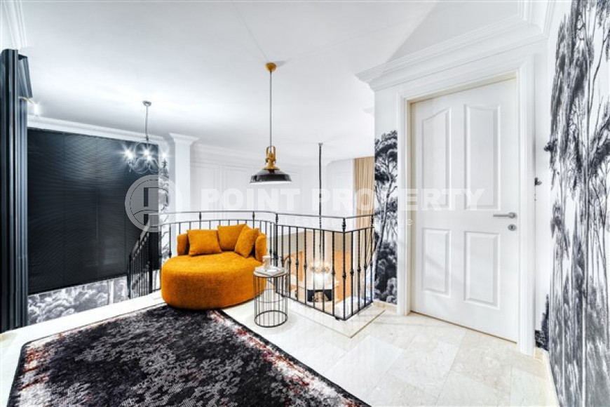 Меблированная частная вилла 4+1, 280м², с собственным бассейном в горном районе Алании Тепе-id-1616-фото-40