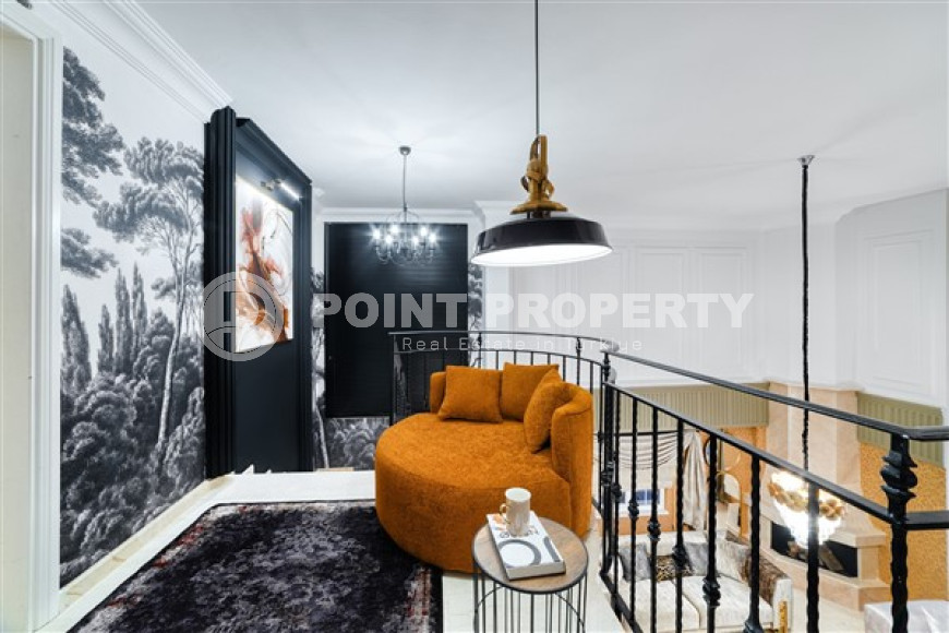 Меблированная частная вилла 4+1, 280м², с собственным бассейном в горном районе Алании Тепе-id-1616-фото-42