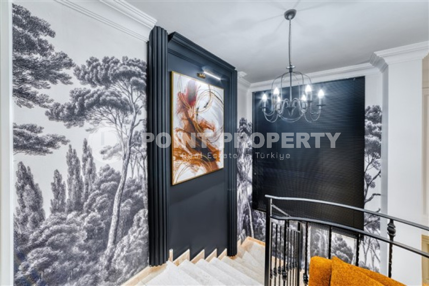 Меблированная частная вилла 4+1, 280м², с собственным бассейном в горном районе Алании Тепе-id-1616-фото-45