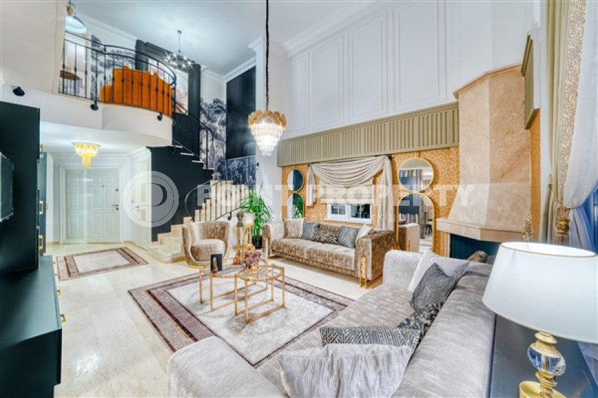 Меблированная частная вилла 4+1, 280м², с собственным бассейном в горном районе Алании Тепе-id-1616-фото-46