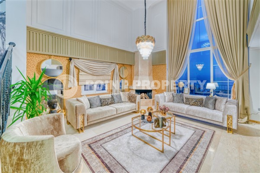 Меблированная частная вилла 4+1, 280м², с собственным бассейном в горном районе Алании Тепе-id-1616-фото-47