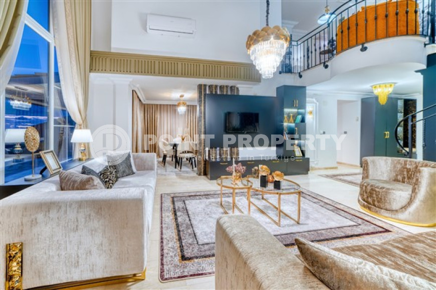 Меблированная частная вилла 4+1, 280м², с собственным бассейном в горном районе Алании Тепе-id-1616-фото-48