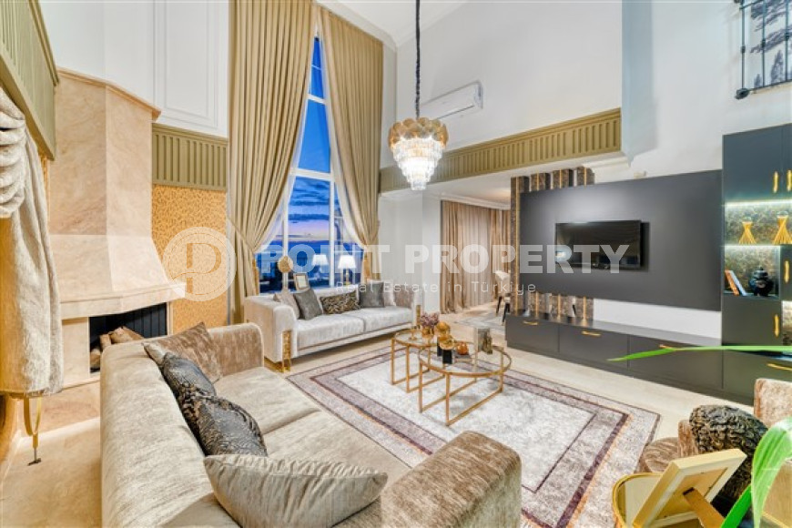 Меблированная частная вилла 4+1, 280м², с собственным бассейном в горном районе Алании Тепе-id-1616-фото-49