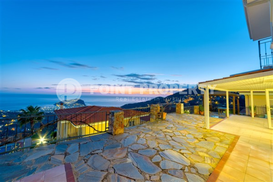 Меблированная частная вилла 4+1, 280м², с собственным бассейном в горном районе Алании Тепе-id-1616-фото-51