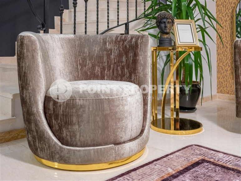 Меблированная частная вилла 4+1, 280м², с собственным бассейном в горном районе Алании Тепе-id-1616-фото-54