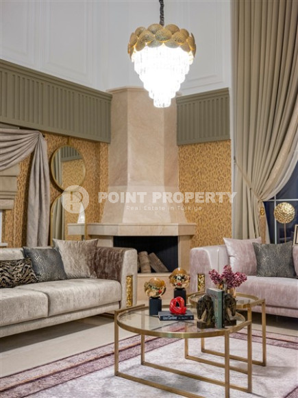 Меблированная частная вилла 4+1, 280м², с собственным бассейном в горном районе Алании Тепе-id-1616-фото-57