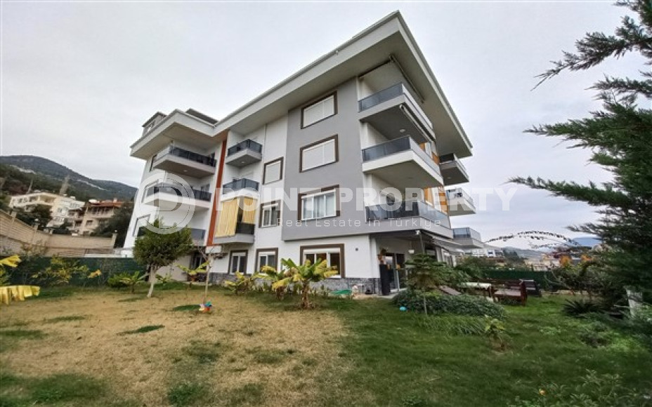 Четырёхкомнатная квартира с роскошным ремонтом и выходом в собственный сад, в районе Хасбахче, центр Аланьи-id-3018-фото-21