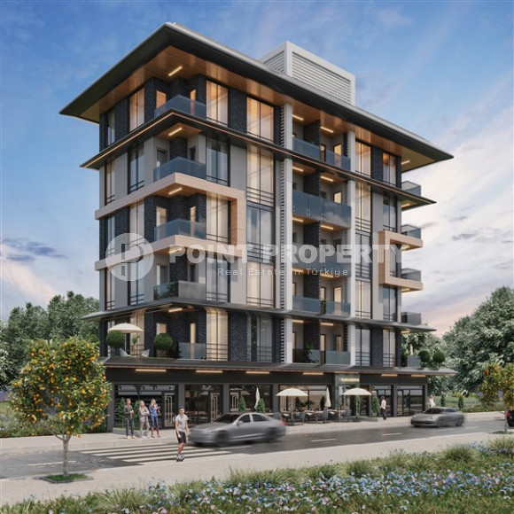 Инвестиционный проект от надёжного застройщика, в самом центре Аланьи, квартиры 1+1-id-3019-фото-2