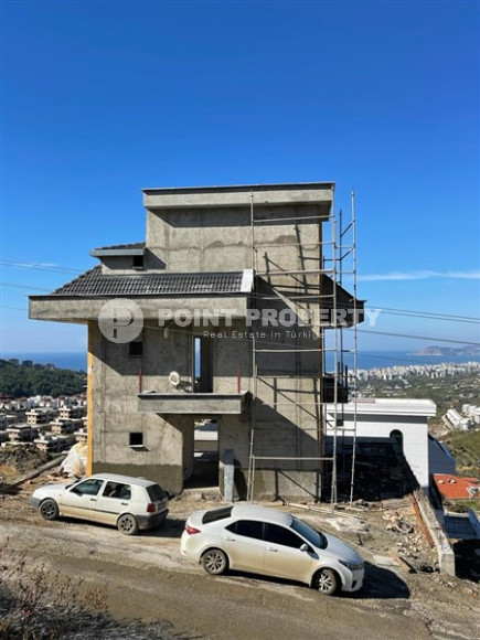 Абсолютно новая пятикомнатная вилла площадью 300 м2 в районе Каргыджак, Аланья-id-3021-фото-3