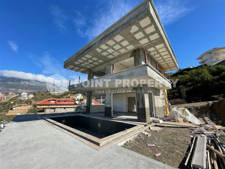 Абсолютно новая пятикомнатная вилла площадью 300 м2 в районе Каргыджак, Аланья-id-3021-фото-6