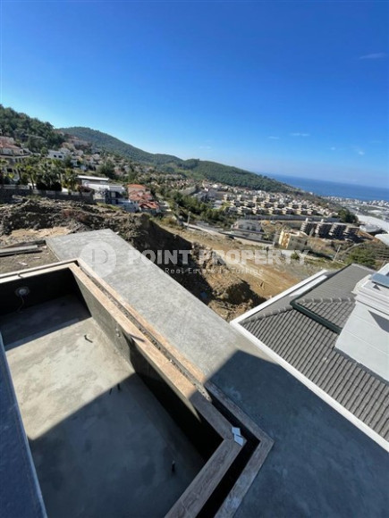 Абсолютно новая пятикомнатная вилла площадью 300 м2 в районе Каргыджак, Аланья-id-3021-фото-8