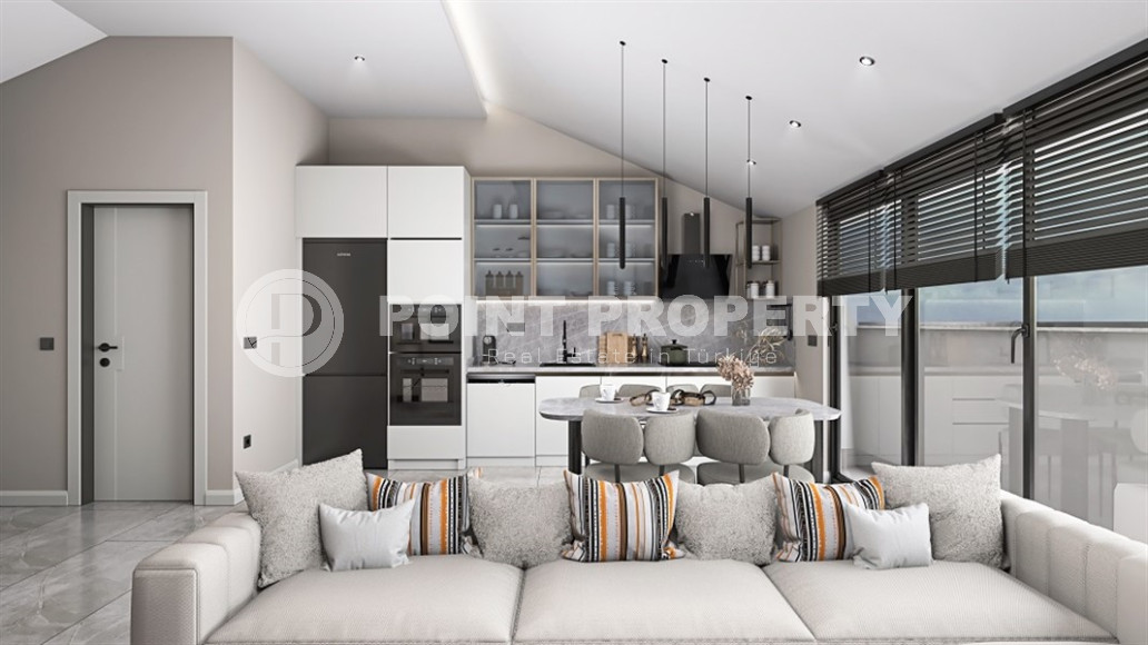 Элитная резиденция на стадии строительства Каргыджаке. Апартаменты разных планировок от 63 м².-id-1268-фото-5