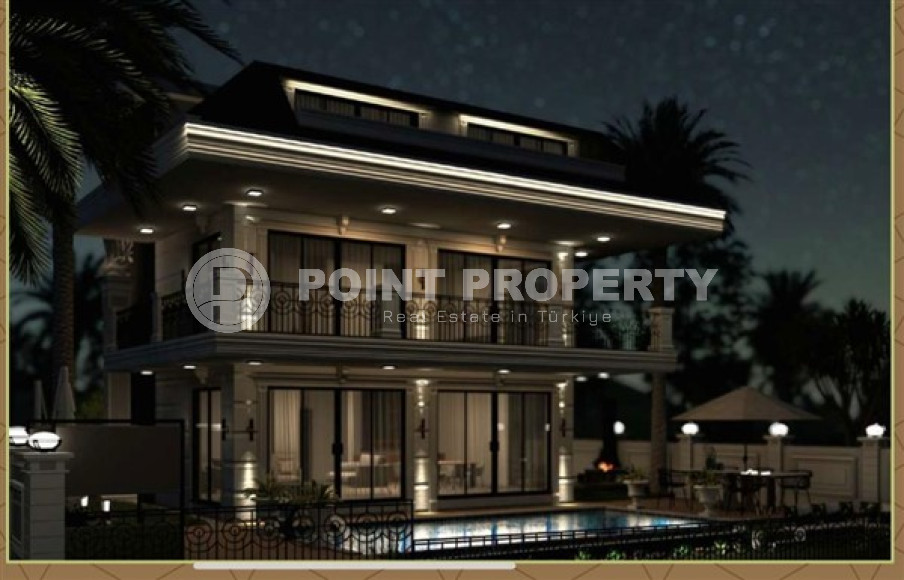 Абсолютно новая пятикомнатная вилла площадью 300 м2 в районе Каргыджак, Аланья-id-3021-фото-24