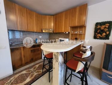 Beautiful furnished 1+1 apartment in Oba, Alanya, overlooking the pool-id-3022-photo-1