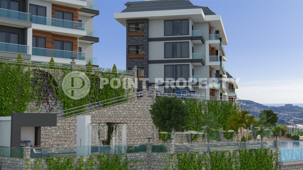 Элитная резиденция на стадии строительства Каргыджаке. Апартаменты разных планировок от 63 м².-id-1268-фото-6