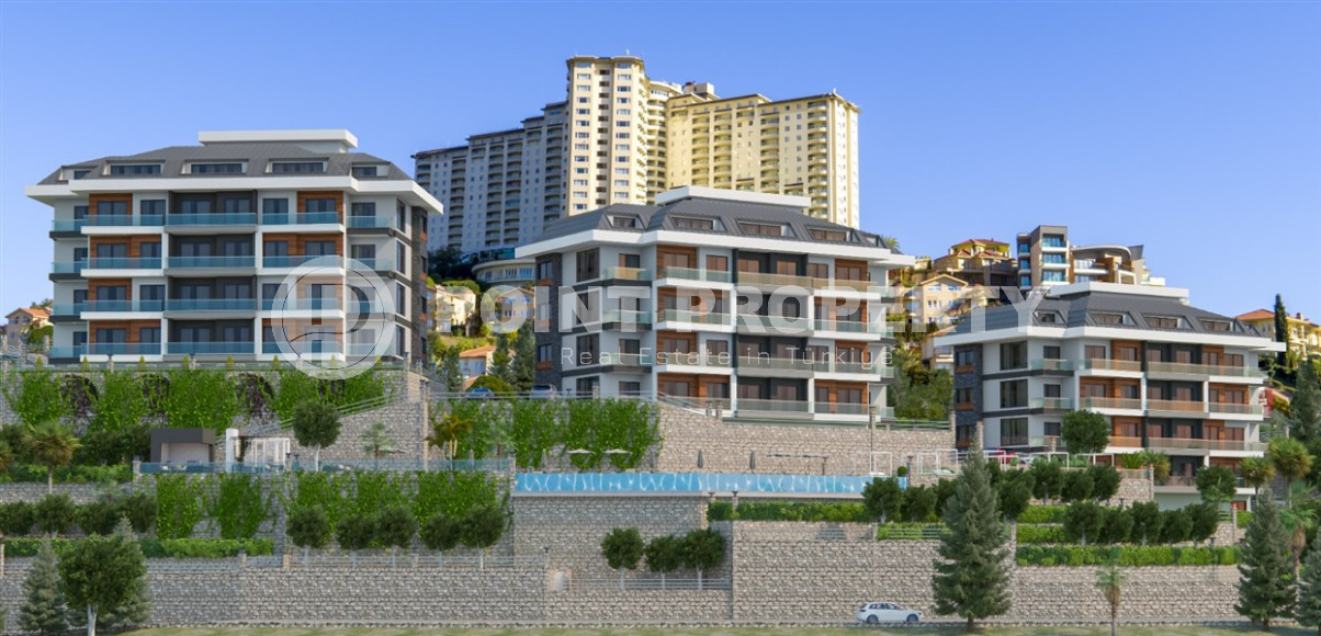 Элитная резиденция на стадии строительства Каргыджаке. Апартаменты разных планировок от 63 м².-id-1268-фото-8