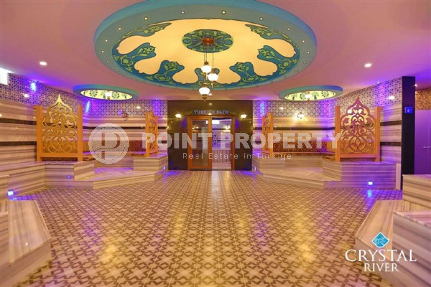 Милая квартира 68 м2 в комплексе отельного типа с соответствующей инфраструктурой, верхняя Оба, Аланья-id-3023-фото-4