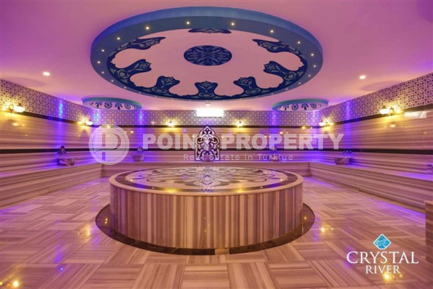 Милая квартира 68 м2 в комплексе отельного типа с соответствующей инфраструктурой, верхняя Оба, Аланья-id-3023-фото-5