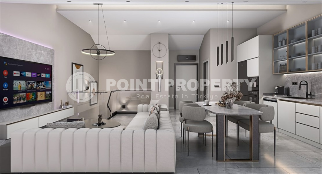 Элитная резиденция на стадии строительства Каргыджаке. Апартаменты разных планировок от 63 м².-id-1268-фото-9