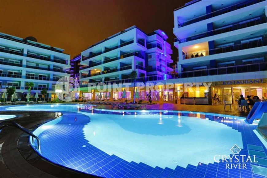 Милая квартира 68 м2 в комплексе отельного типа с соответствующей инфраструктурой, верхняя Оба, Аланья-id-3023-фото-9