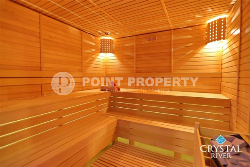 Милая квартира 68 м2 в комплексе отельного типа с соответствующей инфраструктурой, верхняя Оба, Аланья-id-3023-фото-11