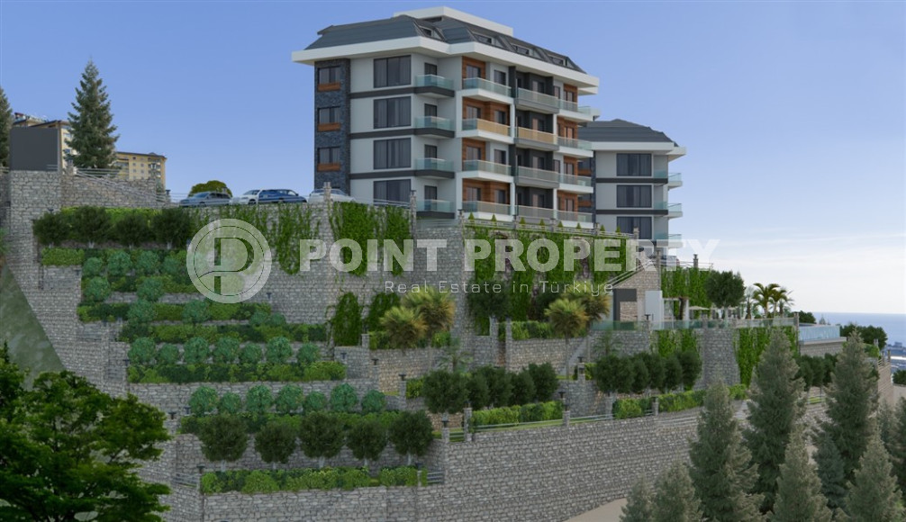 Элитная резиденция на стадии строительства Каргыджаке. Апартаменты разных планировок от 63 м².-id-1268-фото-10