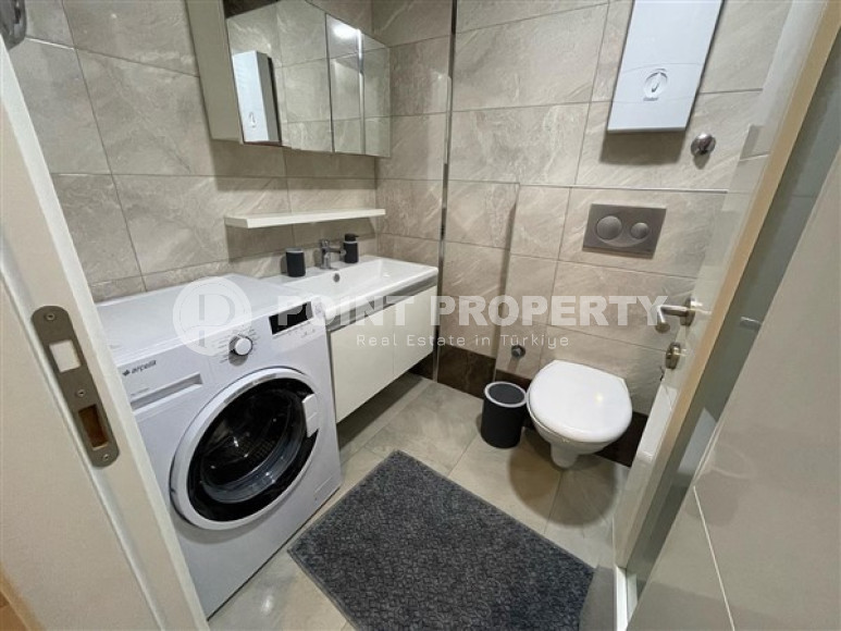 Милая квартира 68 м2 в комплексе отельного типа с соответствующей инфраструктурой, верхняя Оба, Аланья-id-3023-фото-20